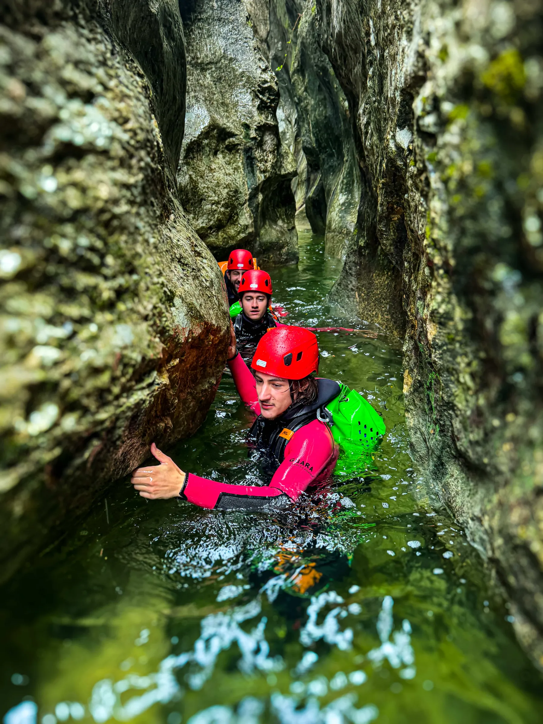 dans les gorges de Pissevielle 